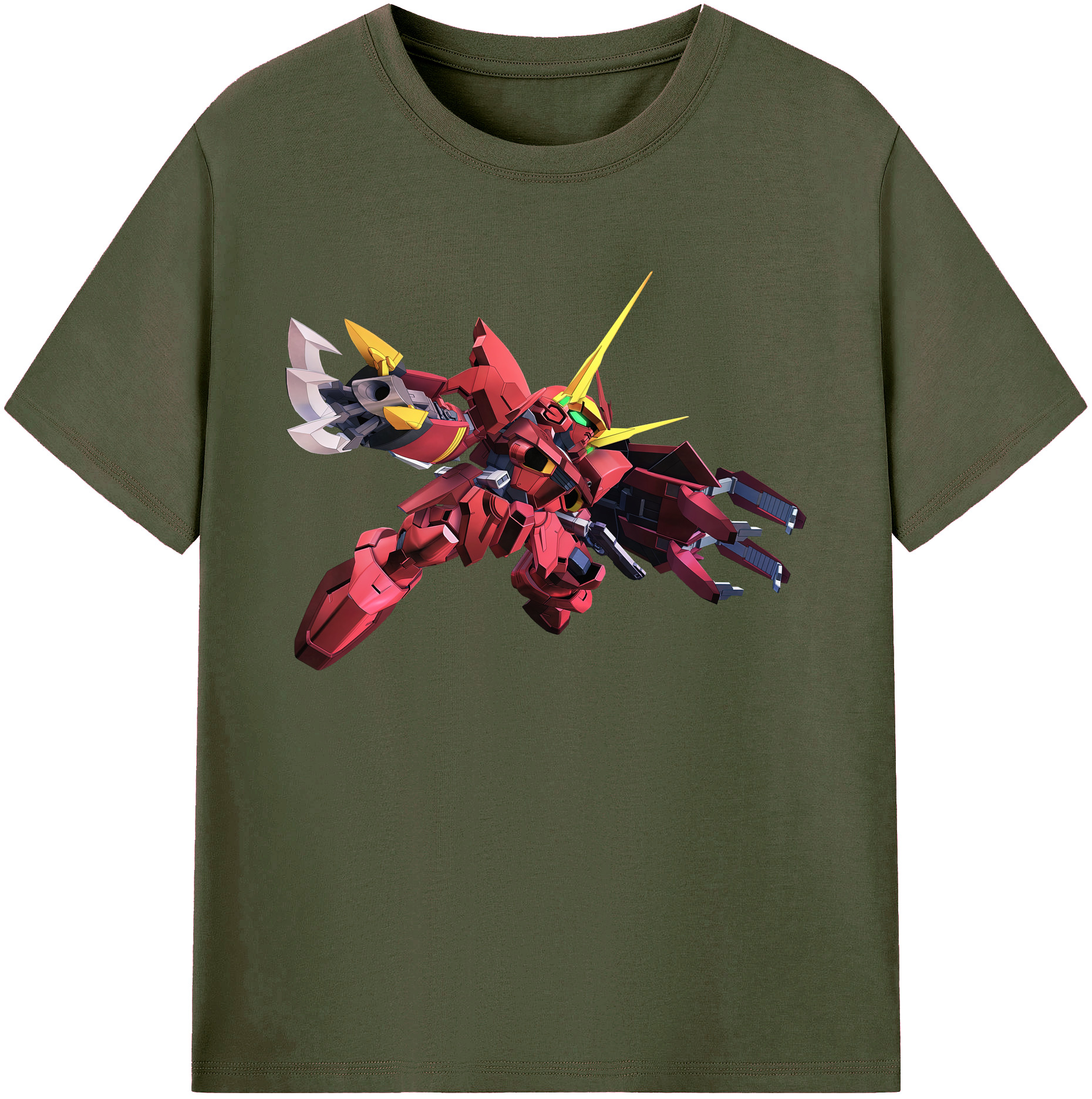 （画像用） 機動戦士ガンダム Mobile Suit Gundam 綿100％ メンズ半袖Tシャツ｜肌触りやわらか＆通気性